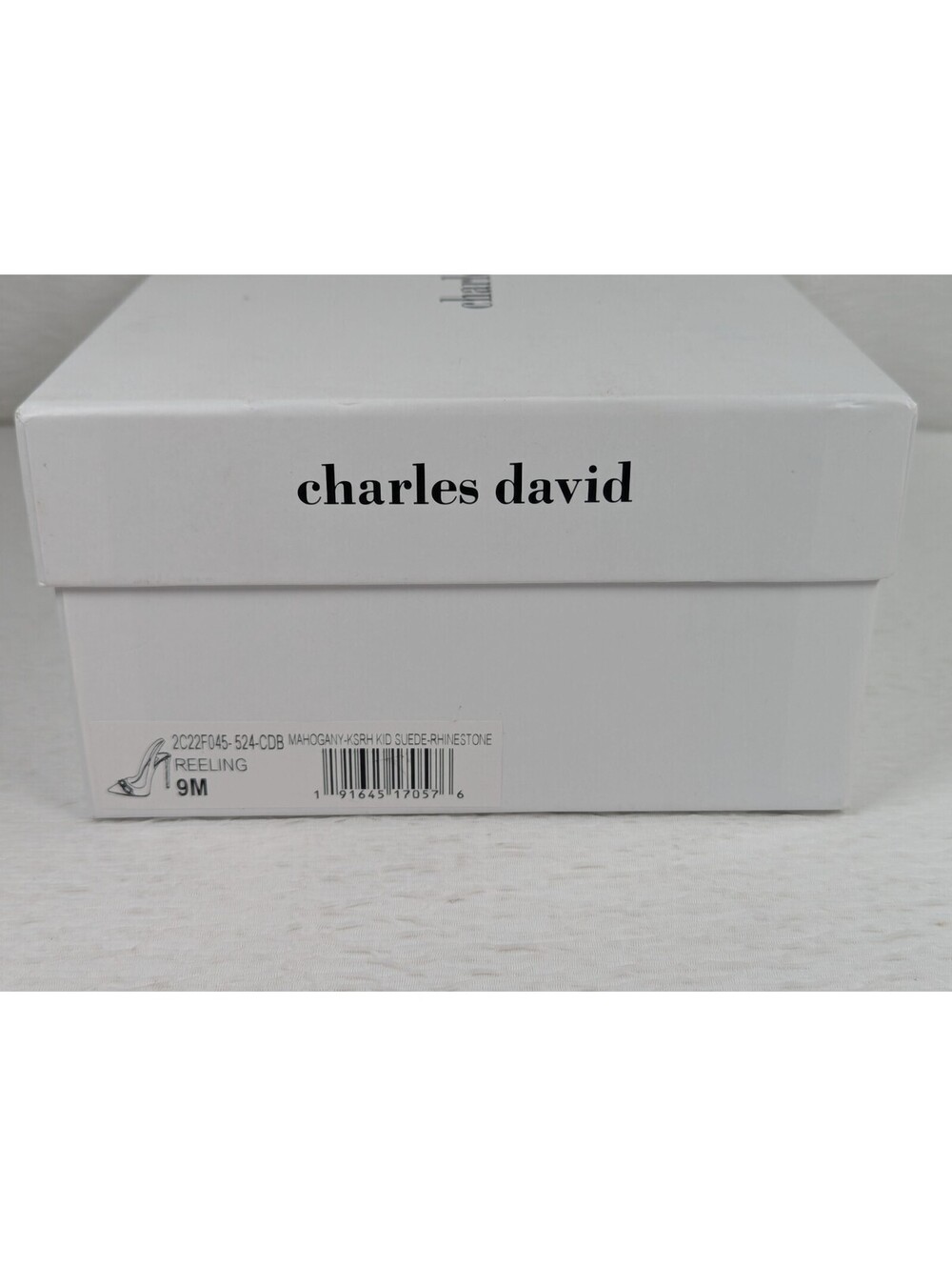Charles David - Women's - Mahogany Suede Slingback Heels / Shoes - Size 9 M - Picture 16 of 16